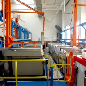 Surface treatment hall