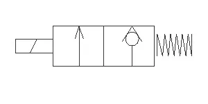 Unfeathering solenoid valve - function scheme